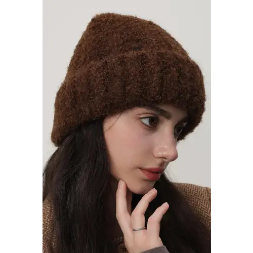 Miara's Solid Color Thermal Knit Hat