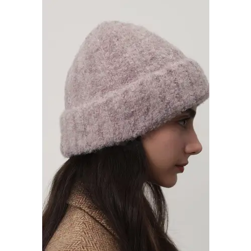 Miara's Solid Color Thermal Knit Hat