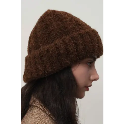 Miara's Solid Color Thermal Knit Hat