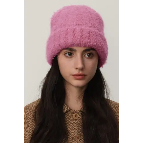 Miara's Solid Color Thermal Knit Hat
