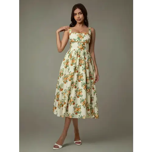 Elegant Lace Ruched Dress