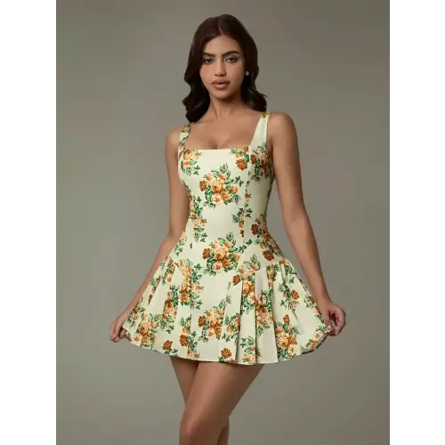Pleated Versatile Dress