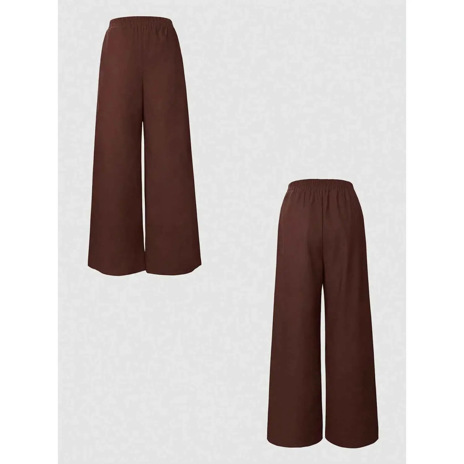 Cotton Linen Blend Two-Piece Set