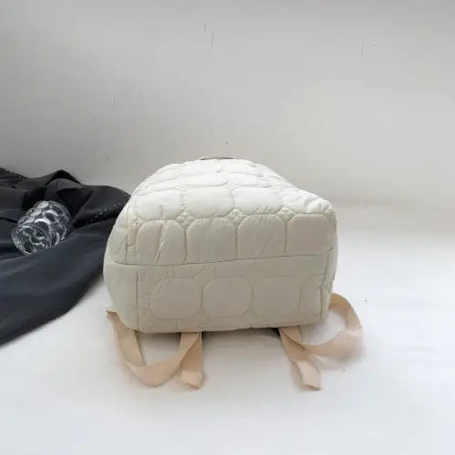 Quilted Polyester Backpack