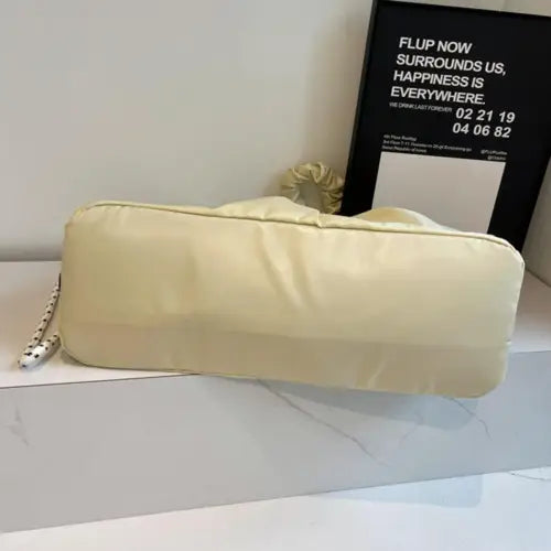 Dawnlight Ruched Tote Bag