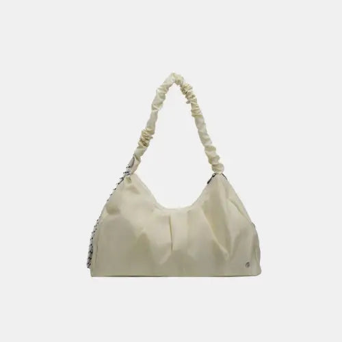 Dawnlight Ruched Tote Bag