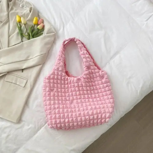 Dawnlight Polyester Handbag Blush Pink One Size