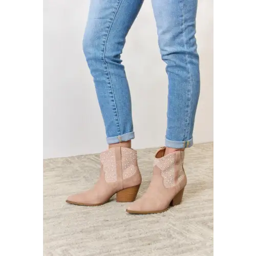 Rhinestone Cowgirl Booties