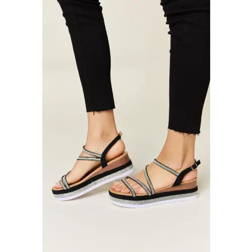 Forever Link Strappy Wedges
