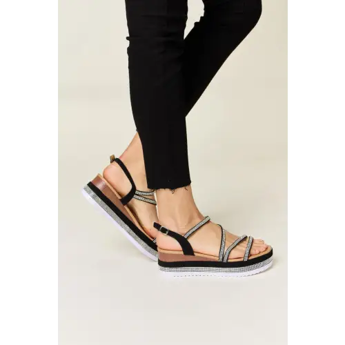 Forever Link Strappy Wedges
