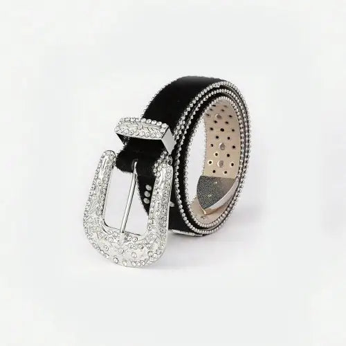 Glamorous Leather Belt Black