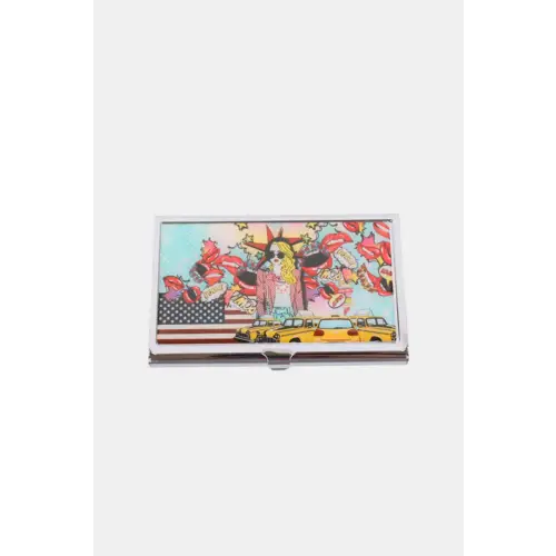 USA Business Card Case