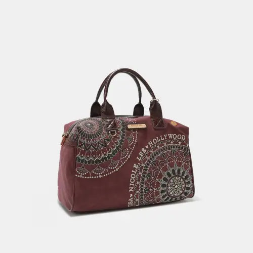 Rhinestone Boston Bag