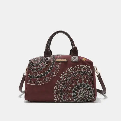 Rhinestone Boston Bag