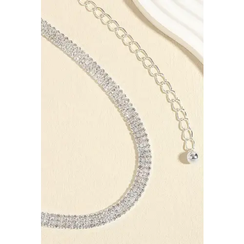 Fancy Rhinestone Alloy Belt