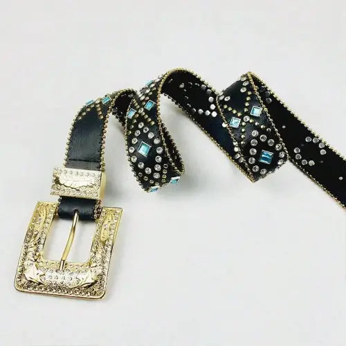 High Quality Leather Belt Black