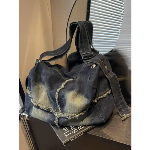 Denim Crossbody Bag