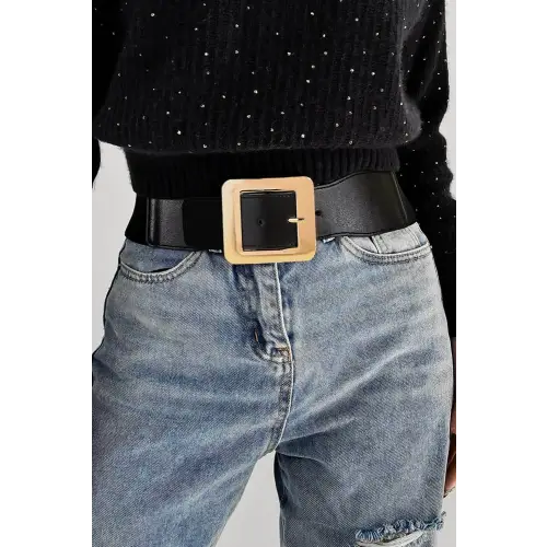 Dynamic Leather Alloy Belt