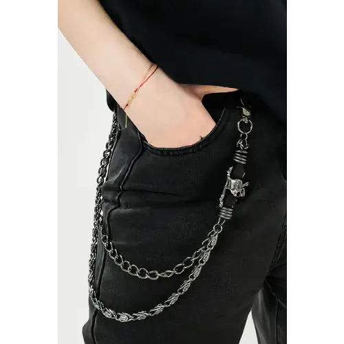 Edgy Skull Belt