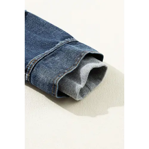 Hooded Denim Jacket