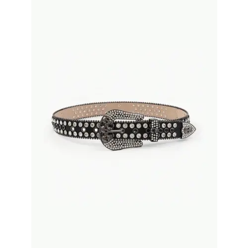 Skull Belt Rocks Black