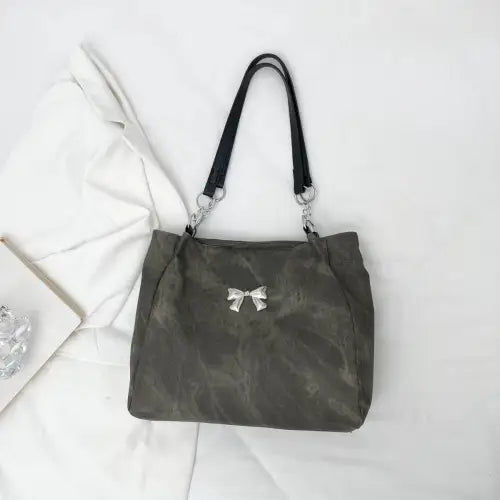 Elegant Bow Medium Tote Bag