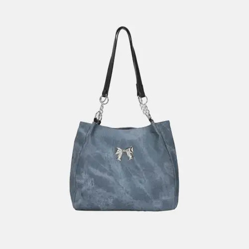 Elegant Bow Medium Tote Bag