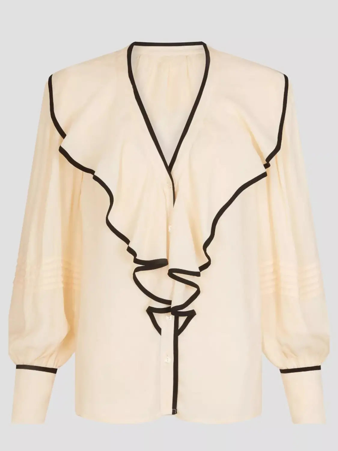Elegant Ruffled Blouse