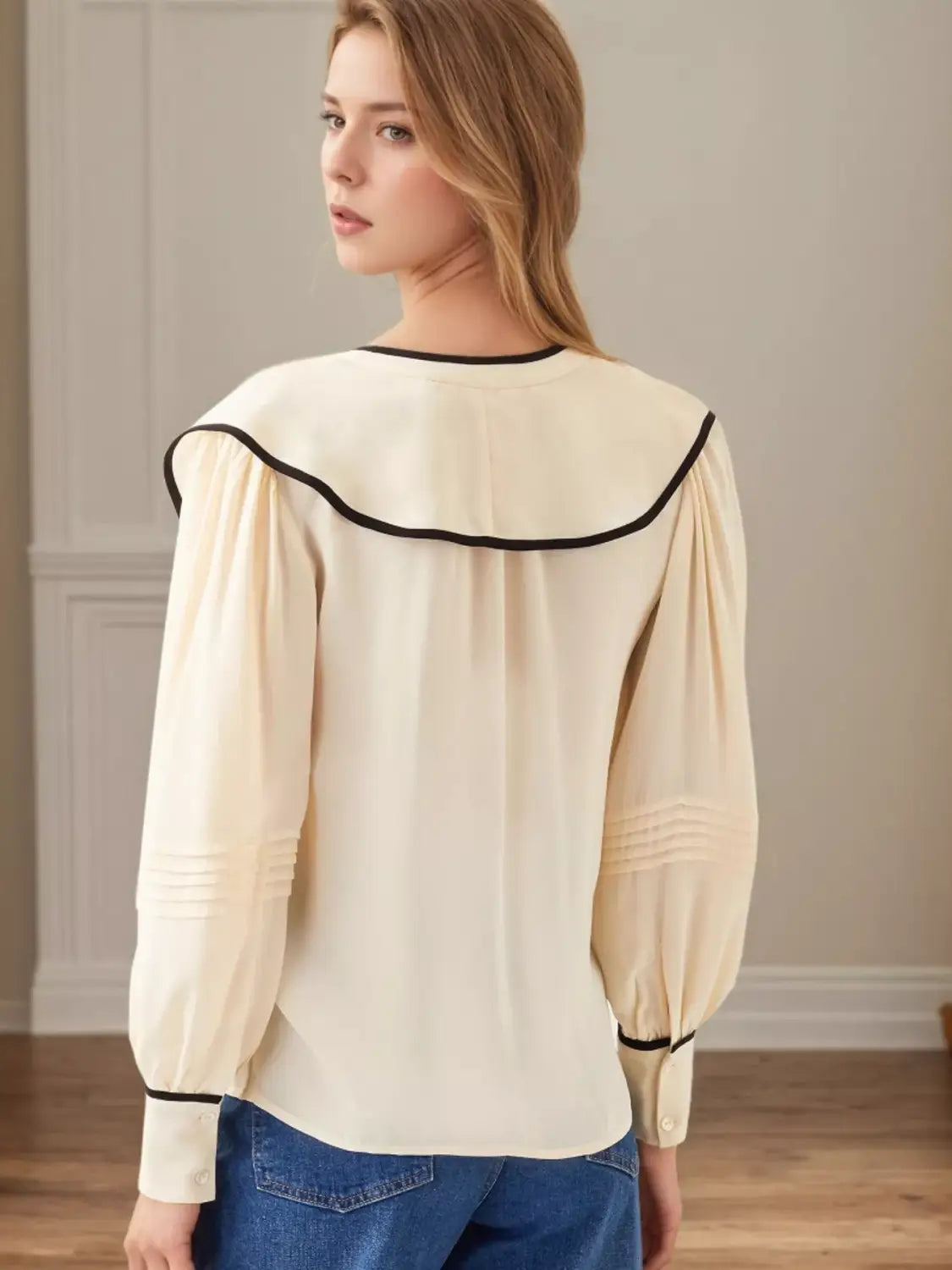 Elegant Ruffled Blouse