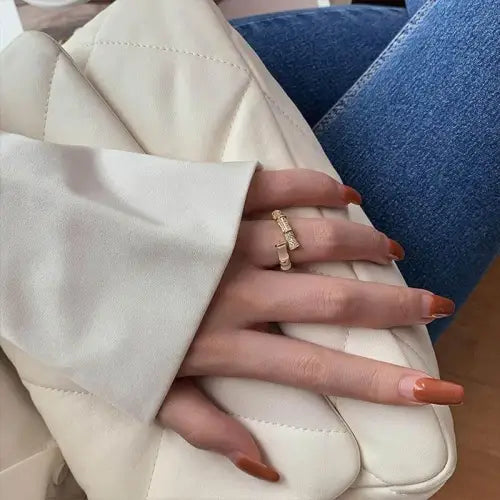 Gold Bamboo Ring