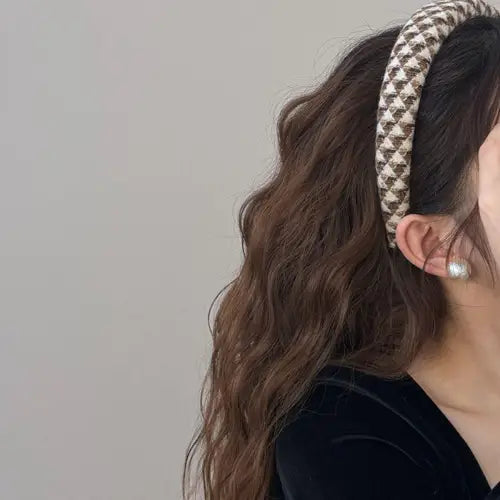 Pearl-Adorned Headband Set