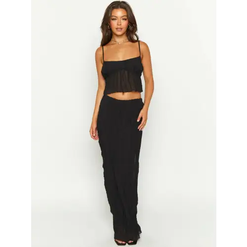 Square Neck Set Black