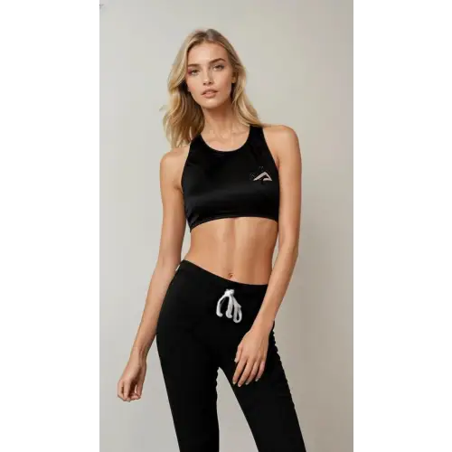 Matte Casual Sports Bra for Active Comfort and Style