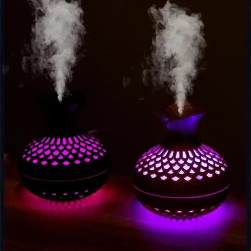 Wood Vase Ultrasonic Diffuser