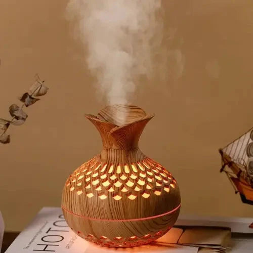 Wood Vase Ultrasonic Diffuser