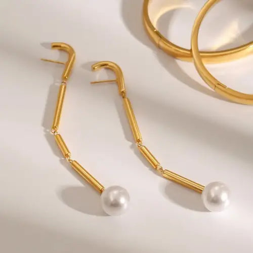 Tassel Design High-End Earrings
