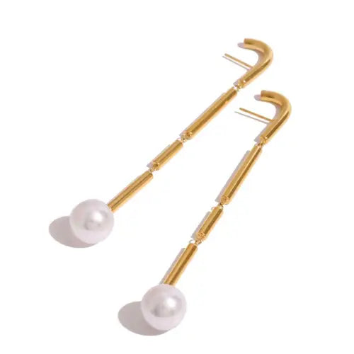 Tassel Design High-End Earrings