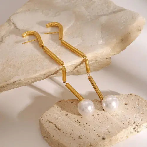 Tassel Design High-End Earrings