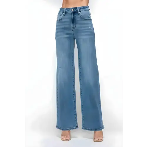 High Rise Wide-Leg Jeans Medium