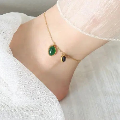 Retro Style Gold Anklet