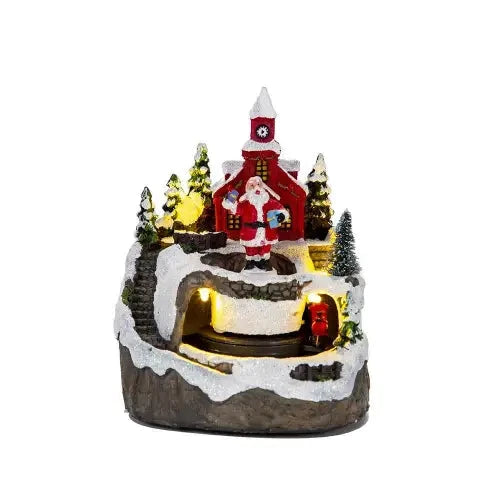 Rotating Train Christmas