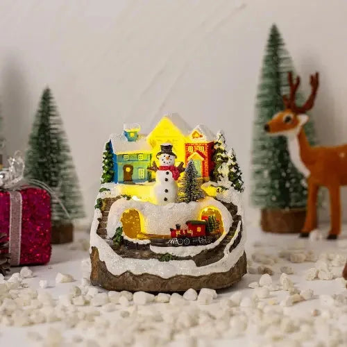 Rotating Train Christmas