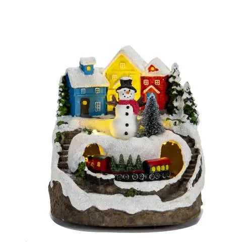 Rotating Train Christmas