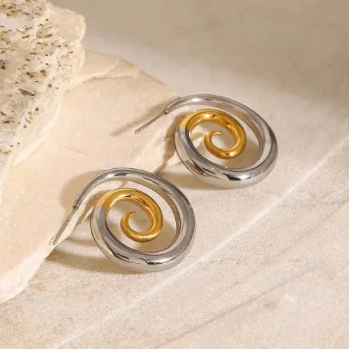 Hoop Earrings Stunning Color