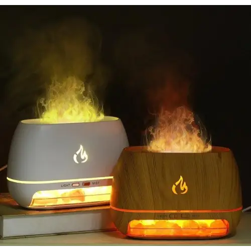 Salt Stone Simulation Flame Diffuser