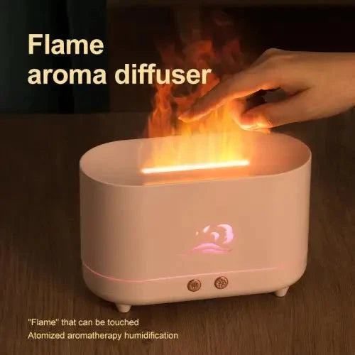 Serenity White Flame Humidifier Aromatherapy