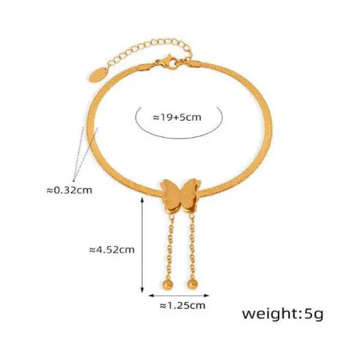 Butterfly Anklet