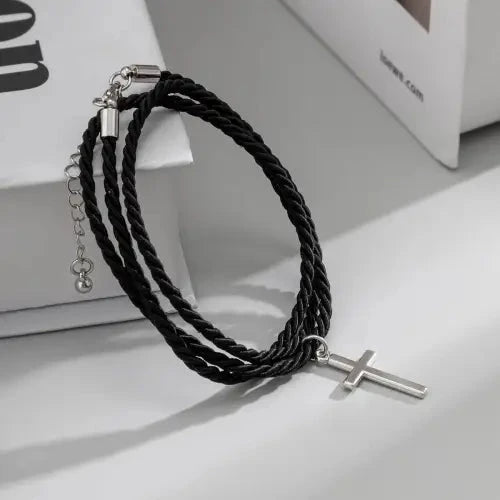 Cross Pendant Bracelet