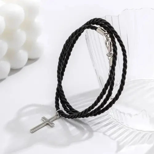 Cross Pendant Bracelet Only