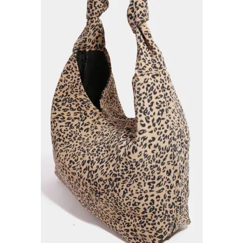 Fame Leopard Shoulder Bag
